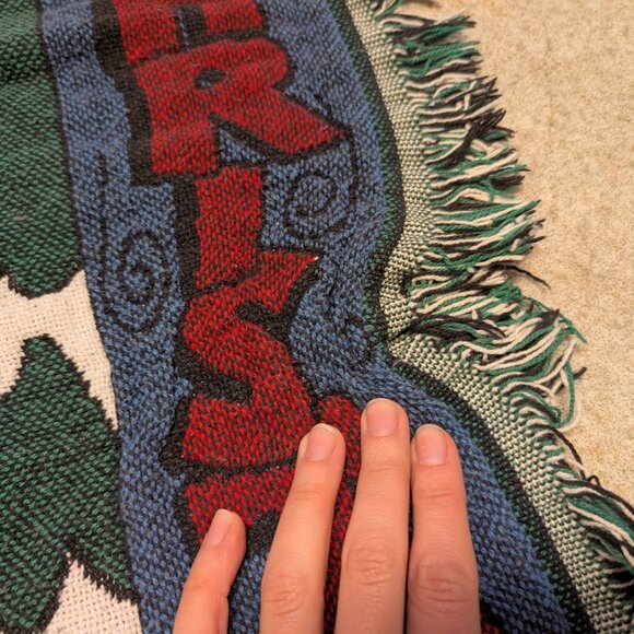 Disney & Co. Mickey & Friends Merry Christmas Caroling Cotton Throw Blanket - Picture 3 of 15